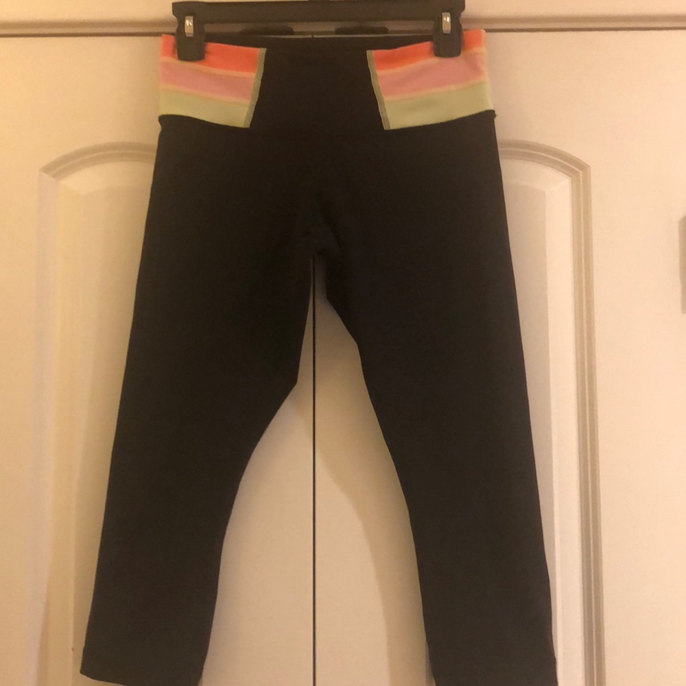 Lululemon wunder under crop (reversible)
